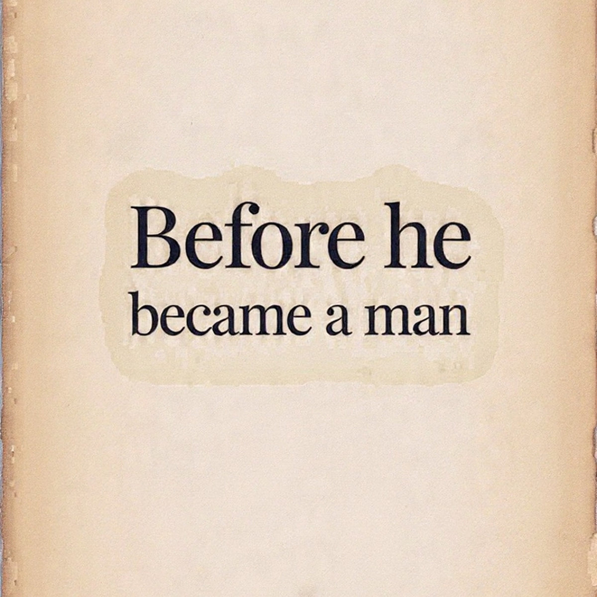 Before He Became A Man by Sakhile Msweli & Multi-Music